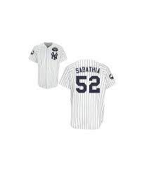 New York Yankees C C Sabathia Authentic Gms The Boss Mens Majestic Jersey White