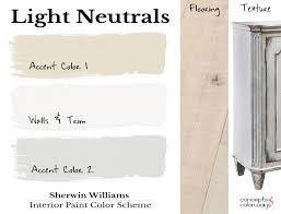Tan Gray And White Home Paint Color