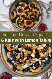 Roasted Delicata Squash With Lemon Tahini It S A Veg World After All Recipe Paleo Vegetable Recipes Winter Squash Recipes Christmas Vegetables Side Dishes