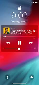 Swipe up from the bottom of the screen. Will We Ever Get Large Album Artwork On Our Lock Screen Music Players Again I M On Ios 12 And It S Still The Same Ios