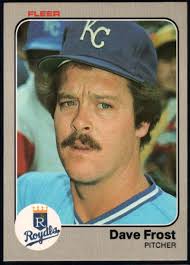 Amazon.com: Baseball MLB 1983 Fleer #111 Dave Frost Royals : Collectibles &  Fine Art