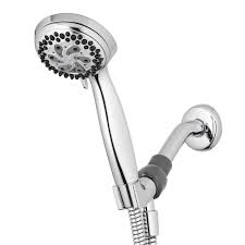 Ecoflow Hand Held Shower Head 6 Mode Chrome Waterpik Adjustable Shower Head Handheld Shower Head Shower Heads
