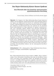 The typical form (type a) of this syndrome is characterized by. Https Www Thieme Connect Com Products Ejournals Pdf 10 1055 S 0029 1224720 Pdf