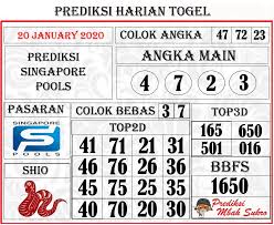 Prediksi Angka Top Singapore 20 January 2020 Matematika Kelas Satu Buku Gambar Buku