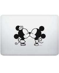 Disney Baby Mickey Mouse And Minnie Mouse Kiss Silhouette Vinyl Macbook Decal Mickey Mouse Drawings Mickey And Minnie Tattoos Mickey Mouse Wallpaper