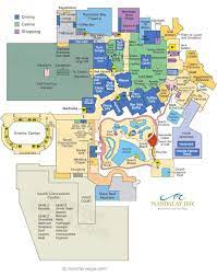 Mandalay Bay Casino Property Map Floor Plans Las Vegas Las Vegas Map Las Vegas Trip Las Vegas Vacation