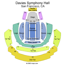 louise m davies symphony hall san francisco tickets schedule seating chart directions