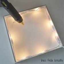 Die leinwand ist quasi unsichtbar und wirkt wie eine weiße wand, was sie im endeffekt auch ist. Selber Machen Basteln Diy Ideen Anleitung Selbermachen Ines Felix Beleuchtet Bild Ikea Spru Bilderrahmen Selber Basteln Led Bilderrahmen Ikea Rahmen
