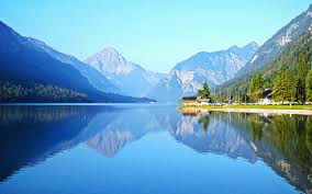 Die schönen seen sind beliebte für einen familienurlaub österreich sommer. Herunterladen Hintergrundbild Plansee See Hdr Sommer Berge Europa Tirol Osterreich Mit Einer Auflosung Zu Uberwachen 3840x2400 Bilder Auf Dem Desktop