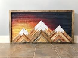 Black studio float wall mirror the studio float mirror is a modern, linear compliment to any contemporary room in your home. Mountain Wood Wall Art Decor Etsy Wood Wall Art Decor Mountain Wood Wall Art Mountain Wood Art