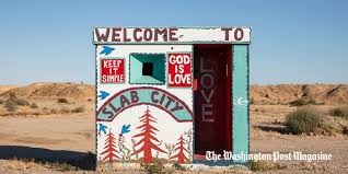 I will call you back any time i need plumbing work in the desert! Fear Of The Pandemic Reaches California S Slab City An Off The Grid Desert Community The Washington Post