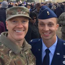 Really proud of WAYNE LEVAN, who traded MSgt stripes for butter bars this  week as a Distinguished Graduate of #USAF #OTS. We enjoyed celebrating the  event with his family & all his #