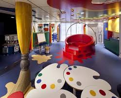 Ms Nieuw Amsterdam Cruiseships Ysa Kindergarten Interior Kids Indoor Playground Kids Play Area
