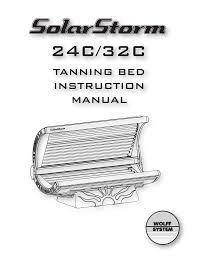 Choose the right bed plug that lasts longer and serves your needs. Solar Storm Commercial Tanning Bed Manual Manualzz