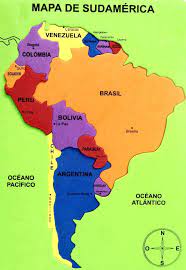 Gis geography · last updated: Pin By Ma Cristina Hc On America Latina Sur Centro Y Parte De Norte Bolivia La Paz America Map Caracas