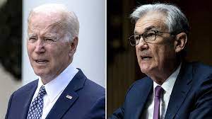 Biden hedges inflation backlash with focus on Fed
