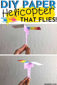 Can you make a helicopter out of paper? How To Make A Paper Helicopter That Flies Mombrite