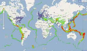 Worldwide Map Of Nuclear Power Stations And Earthquake Zones Nuclear Power Station Earthquakes Activities Nuclear Power Plant