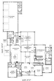 Another portion of these plans include the master bedroom on the main level with the children. Spacious 4 Car Garage House Plans That Wow The House Designers
