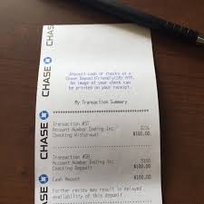The customer is required to fill out the deposit slip before approaching the bank teller to deposit funds. Chase Bank Bank In Tempe