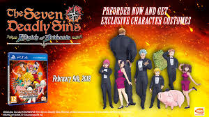 Boar hat adventures · finished the main story quests in adventure mode · had three more characters left to unlock for duel mode · played a few . The Seven Deadly Sins Knights Of Britannia Launching On February 9th 2018
