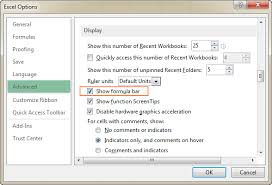 Formula is used for returning value from an expression. Formula Bar In Excel How To Show Hide Expand Or Collapse