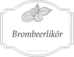 Um das perfekte design zu gestalten. Gratis Etiketten Vorlagen Fur Brombeerlikor Pdf Drucken Kostenlos