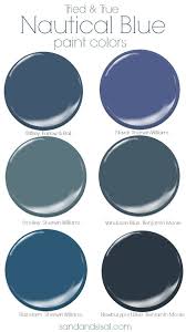 Tried And True Nautical Blue Paint Colors Sand And Sisal Blue Paint Colors Blue Paint Wall Paint Colors