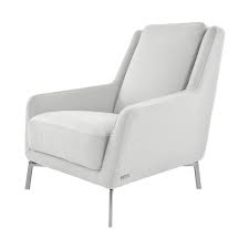 Puella White Leather Accent Chair White Leather Accent Chair Affordable Leather Chair Leather Accent Chair