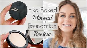 inika baked mineral foundation review