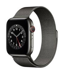 Auf speziellen italienischen maschinen gewebt, legt sich das geschmeidige edelstahlgeflecht perfekt. Apple Watch Series 6 Gps Cellular 44mm Edelstahlgehause Graphite Mit Milanaise Armband Bei Expert Kaufen Smartwatches Wearables Telekom Navigation Expert De