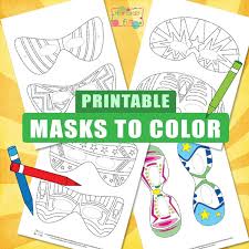 It is during these times that free printable coloring pages come in handy. Halloween Masks For Kids To Color Itsybitsyfun Com