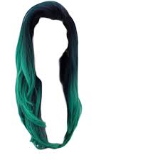 Blue Green Long Hair Gothic Hairstyles Doll Hair Long Hair Styles