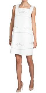 Philosophy Di Alberta Ferretti Silk Square Neck Dress