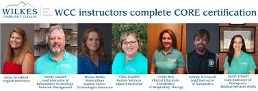 WCC instructors complete CORE certification