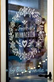 Weihnachtskranz Bines Shop Deko Weihnachten Fenster Weihnachtskranz Fensterbilder Weihnachten