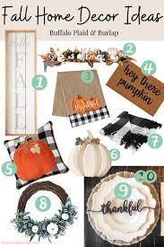 You can see how to get to home decor outlets on our website. Fall Home Decor Featuring Buffalo Plaid Burlap Pearls And Pantsuits