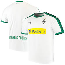 Borussia mönchengladbach home jersey men's 2018/19. Borussia Monchengladbach Puma 2018 19 Home Replica Jersey White