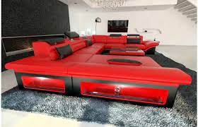 Wohnlandschaft Enzo Xxl Led Sofa Design Sofa Gunstig Kaufen Gunstige Sofas