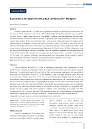 Limfoma non hodgkin adalah penyakit yang menyerang sel dari sistem limfatik, yang dikenal sebagai sel darah putih, atau limfosit. Http Jurnal Fk Unand Ac Id Index Php Jka Article Download 933 823