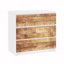Nordic Woodwall Mobelfolie Fur Ikea Malm Kommode 3 Schubladen Ikea Malm Kommode Ikea Malm Malm Kommode