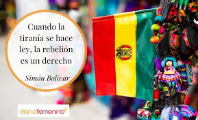 Desde el 12 de agosto al 29 de diciembre de 1825 bolívar llevó a bolivia por el camino de la democracia y la independencia y cuando él renunció, su compañero y héroe de guerra, antonio josé de sucre, continuó en la presidencia. Dia De La Independencia De Bolivia Frases De Simon Bolivar Para Celebrar