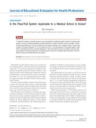 Journal of Educational Evaluation for Health Professions