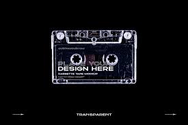 This free audio cassette mockup psd is ideal for showcasing your classic music band in style. Cassette Tape Mockup Bundle Plastic In Stationery Mockups On Yellow Images Creative Store