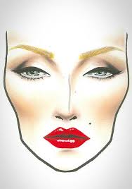 Mac Face Chart Makeup Makeup Face Charts Makeup Charts