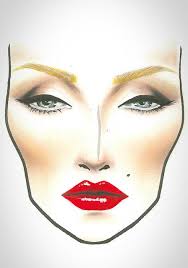 Mac Face Chart Makeup Makeup Face Charts Makeup Charts