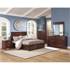 00 060 310 New Classic Furniture Kensington Queen Storage Bed