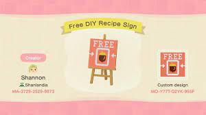 Made A Sign For The Area Where I Store The Extra Diy Recipes That I Share With Friends Acqr Animal Crossing Animal Crossing Villagers Animal Crossing Qr