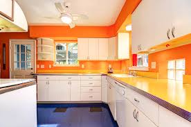 white slab door cabinets