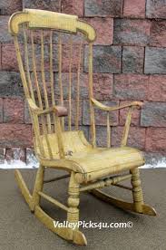 Rare Antique Boston Windsor New England Primitive Rocking Rocker Chair Rare Antique Rocking Chairs Rocking Chair Old Rocking Chairs